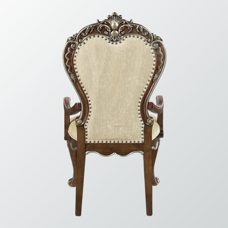 Myrrh Arm Chair (Set-2) in Antique Oak