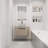 30''Modern Design Float Bathroom Vanity With Ceramic Basin
