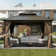 12 Ft. W x 12 Ft. D Galvanized Metal Patio Gazebo with Overhang Slope-Design Double Roof