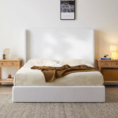 Lit tapissier haut / tête de lit haute 54 po / simplicité élégante