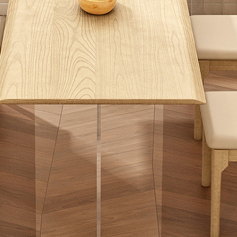 Table de salle à manger Mairenn, L 31,49 po x L 86,61 po, Naturel