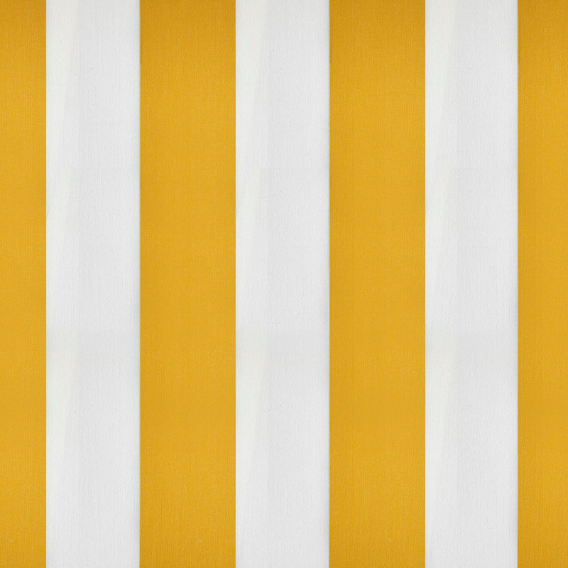 Tissu rayé pour l'extérieur, Jaune