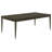 Ash Brown Extension Leaf Dining Table