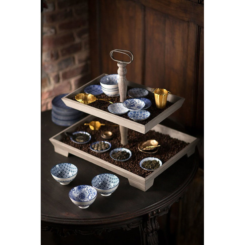Ridout Wood Tiered Stand