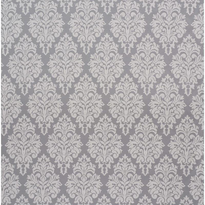 Tissu damassé intérieur / extérieur Dauphine, Ardoise