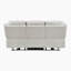Canapé inclinable électrique en cuir fleur de 87 po Hornbeck-408180587-451412651