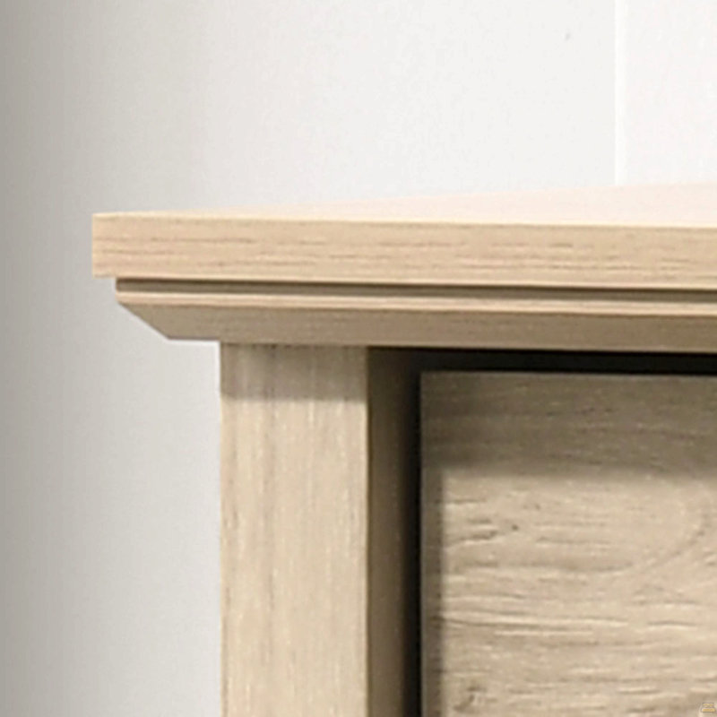 Commode 4 tiroirs, Chêne clair