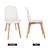 Modern PP Dining Chair with Beech Wood Legs, Kitchen & Dining Room Chairs SH-C-87978667