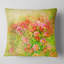 Designart 'Colourful Spring Garden with Flowers' Floral Throw Pillow-29960355-29962937