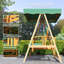3 Person Porch Swing with Canopy