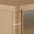 American design sense solid wood coffee table