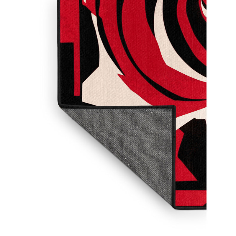 Solar Inferno Rug, Rectangle 8' x 12'