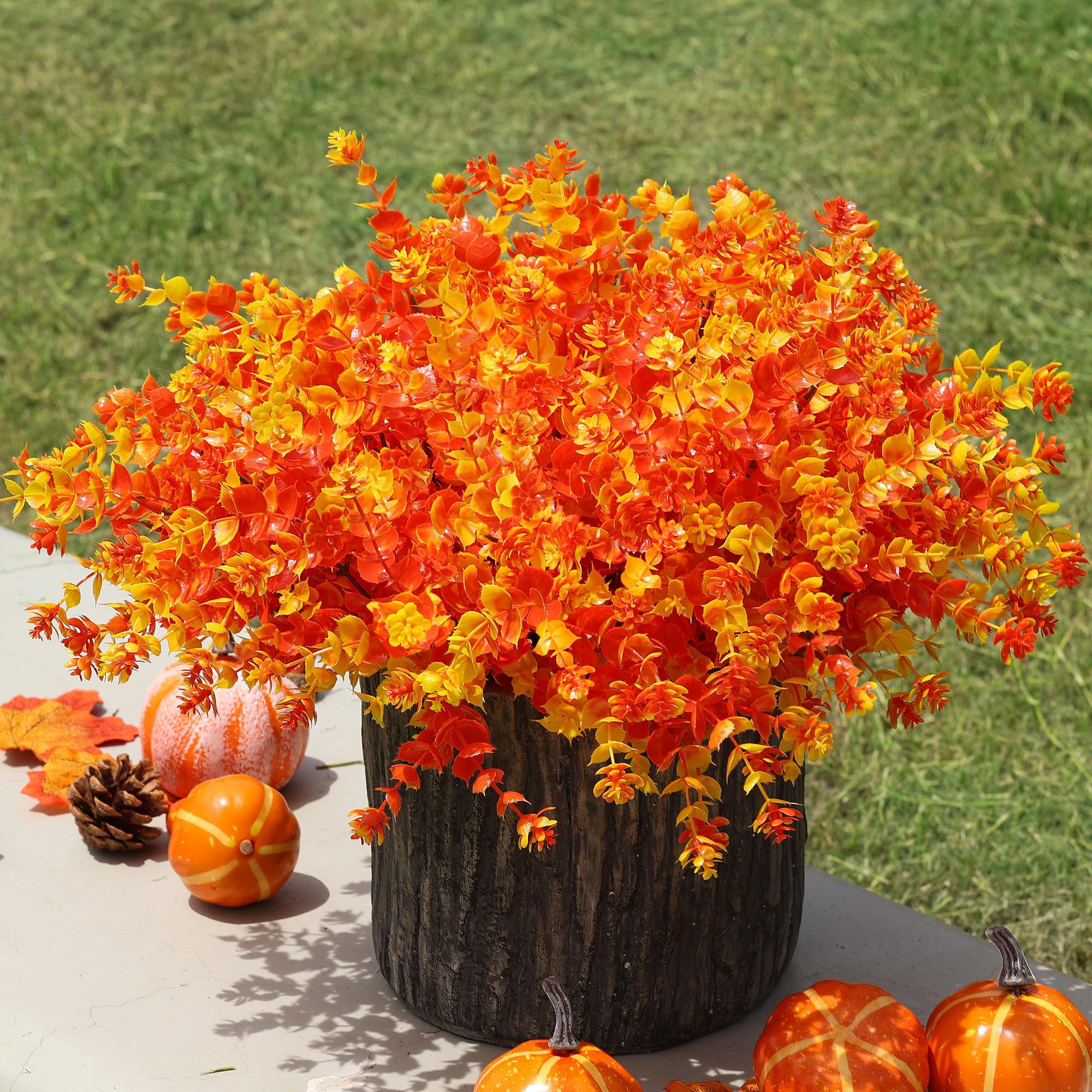 Ophelia & Co. Artificial Fake Outdoor Outside Mums Flowers Plants For ...