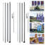 Dilcia Adjustable In-ground Flagpole