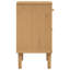 Bedside Table Rattan Look-93366251