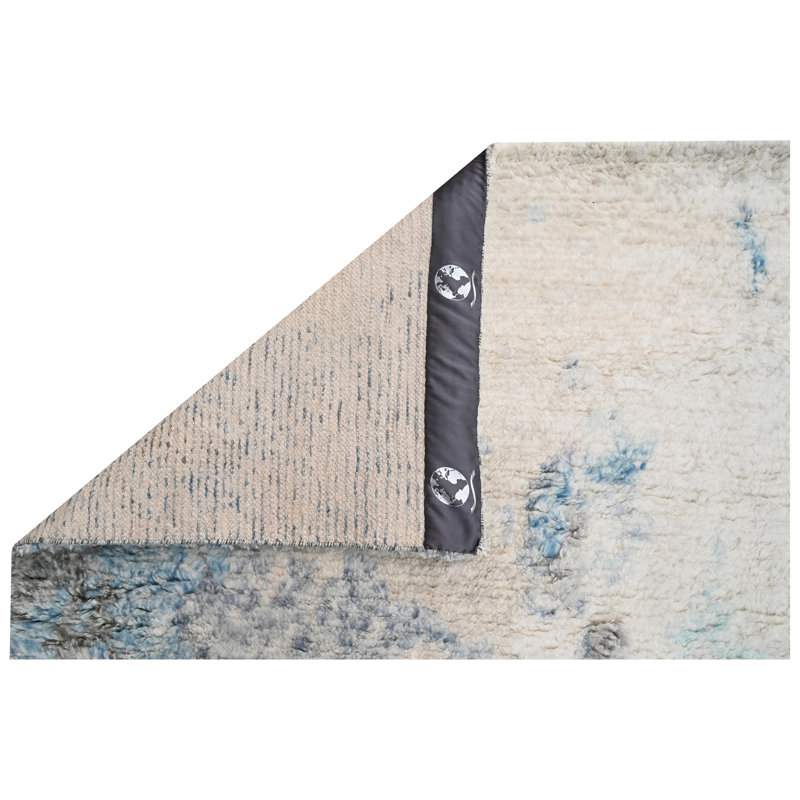 Wool Area Rug, Rectangle 9' x 12'