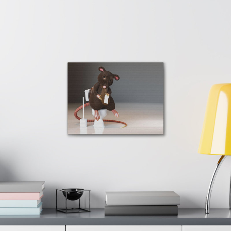 No Frame Print on Canvas, 12cm H x 16cm W