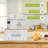 Kitchen Vegetable Storage Set of 3,White-1287772626