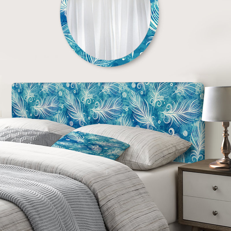 Azzouz Upholstered Headboard, King