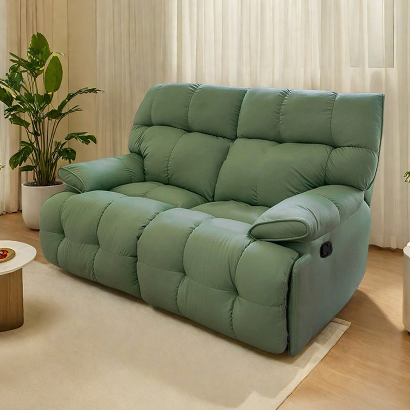 Fauteuil inclinable ergonomique spacieux à deux positions, Vert