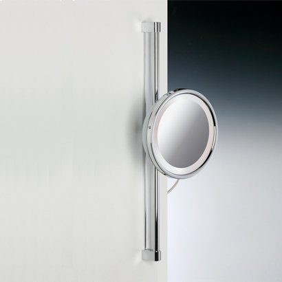 Metal Wall Mirror, Chrome