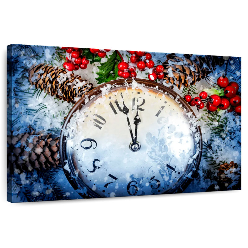 Minutes jusqu'à Noël, H 32 po x l 48 po