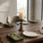 Ribbed Mango Wood Pillar Candle Holder For Home Decor - Sculptural Decorative Accent For Dining Room Tabletop Or Coffee Table - 7.5", Brown & Tan-791002009