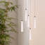 Luminaire suspendu cylindrique à DEL 5 lumières Ardrie-913278260