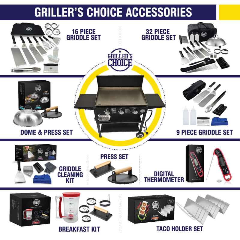 Non-Stick Grilling Tool Set