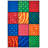 Patterns At Play Machine Washable KID$ Value Rugs™ Tufted Blue/Green/Red Area Rug-10541233