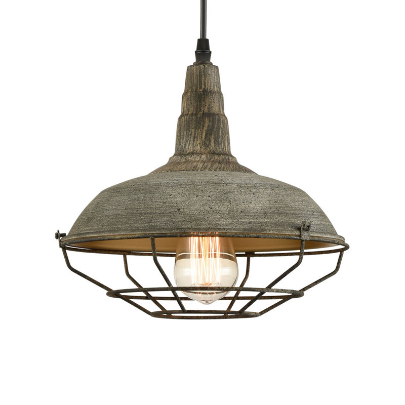 Kapono 1 - Light Stained Finish Single Pendant