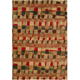 Hand Knotted Wool Geometric Area Rug