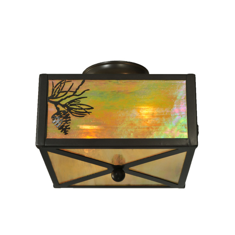 Rustic Lodge 2 - Light Flush Mount