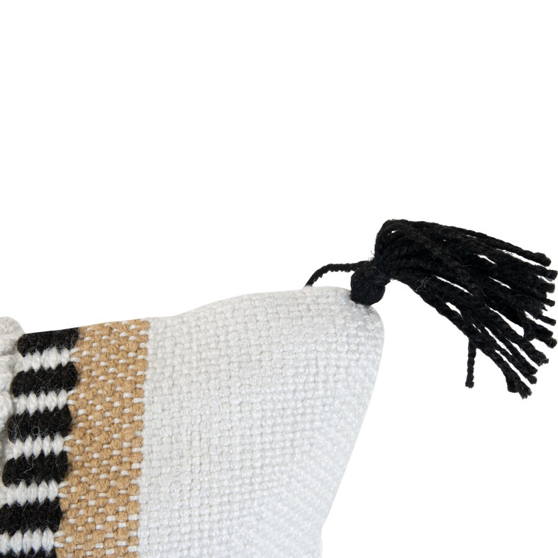 Tassels Outdoor Throw Pillow