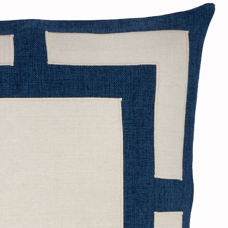 Housse de coussin géométrique