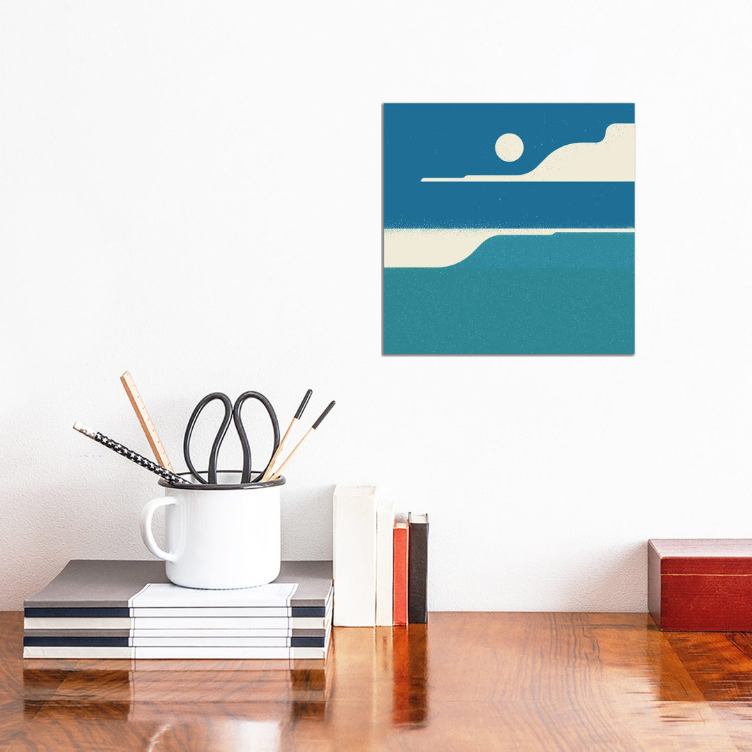 Ocean Waves von Amer Karic - Galerie-verpackte Leinwand Giclée auf Leinwand