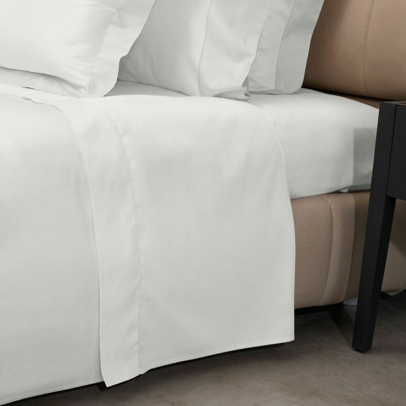 Gemma Flat Sheet, King Flat Sheet, Pearl