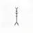 Coat Rack, Hall Tree, Free Standing, 8 Hooks-381639985