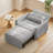 3-in-1 Wide-Seat Upholstered Sleeper Sofa with Side Pockets for Living Room, Bedroom, Study-769387407