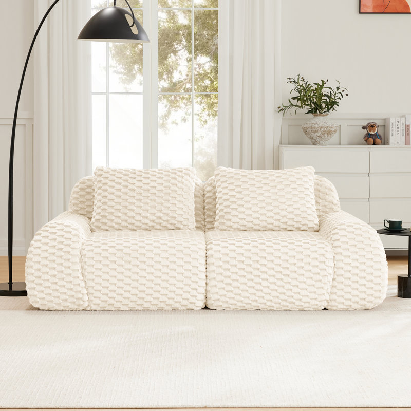 Canapé modulaire Boneless, Crème