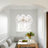  Asdrubal 9-Light Dimmable Wagon Wheel Chandelier