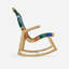 Amador Rocking Chair In San Geronimo Pattern-128250089-128250091