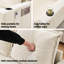 55.6 " Corduroy Sofa Bed Reclining-783501667