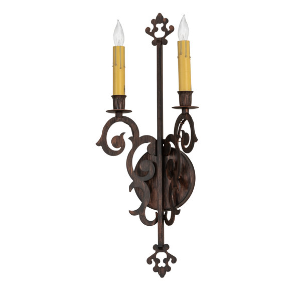 Canora Grey Phylea Steel Candle Wall Light | Wayfair