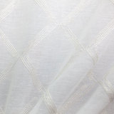 Diamond Metallic Embroidered Sheer | Teresa Fabric_TERESA