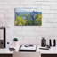«Aaseem Blue and Yellow Flower Field on Canvas» par Carol Rowan, reproduction-1126919803