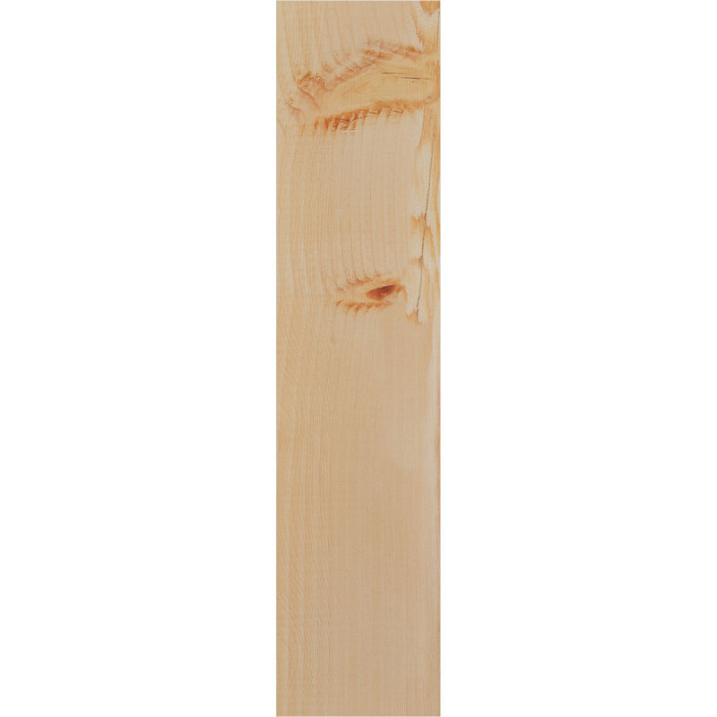 Corbeau Carmel, H 24 po x l 5,5 po x P 12 po, Sapin de Douglas, Lisse