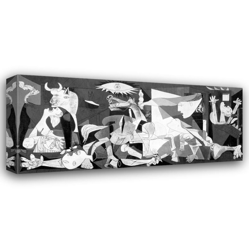 Guernica, H 21 po x l 48 po