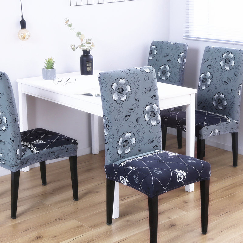 Housse pour chaise de salle à manger, Gris