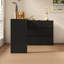 Table de coiffeuse extensible avec 6 tiroirs-6703221